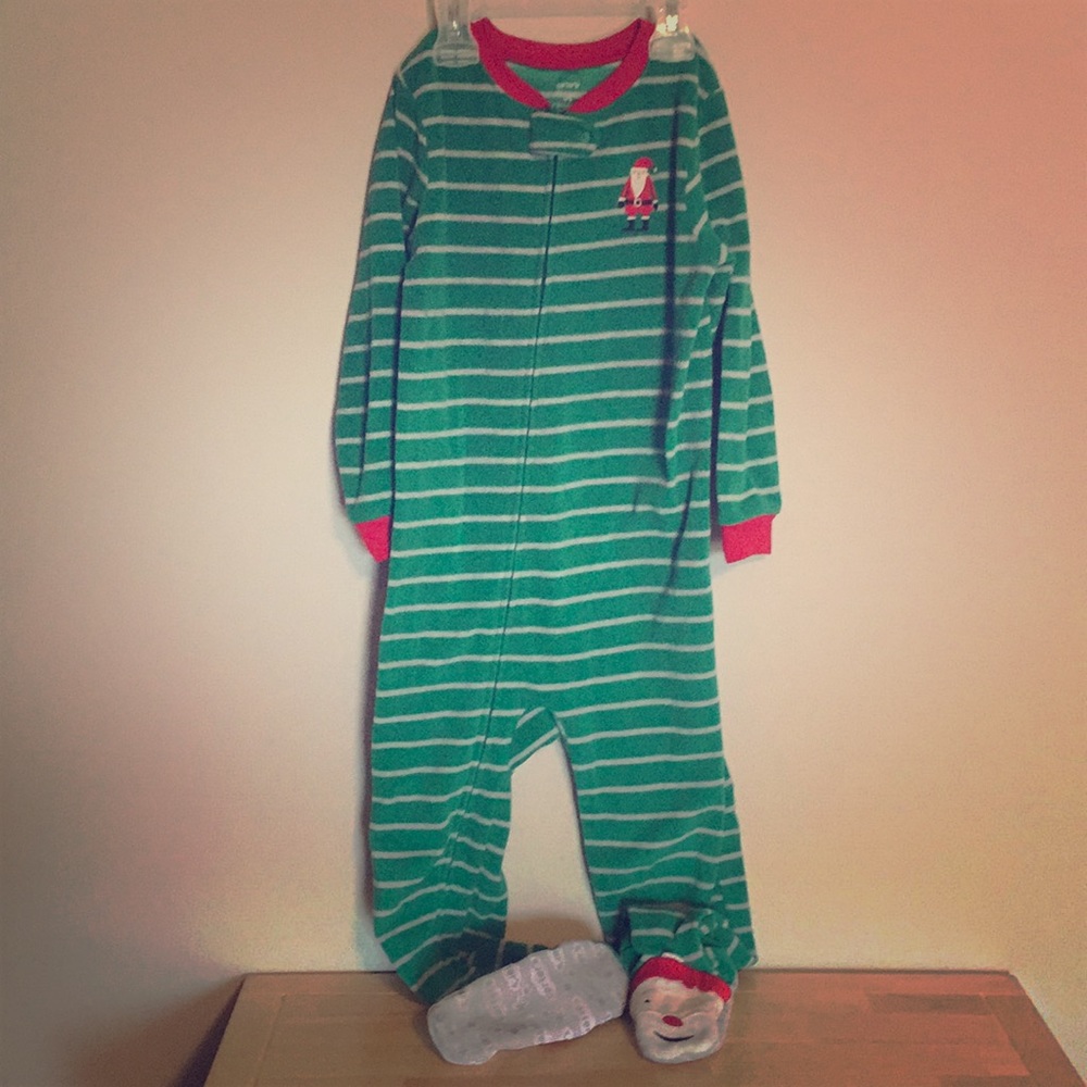 Carter's Boy's Onesie Pajamas.